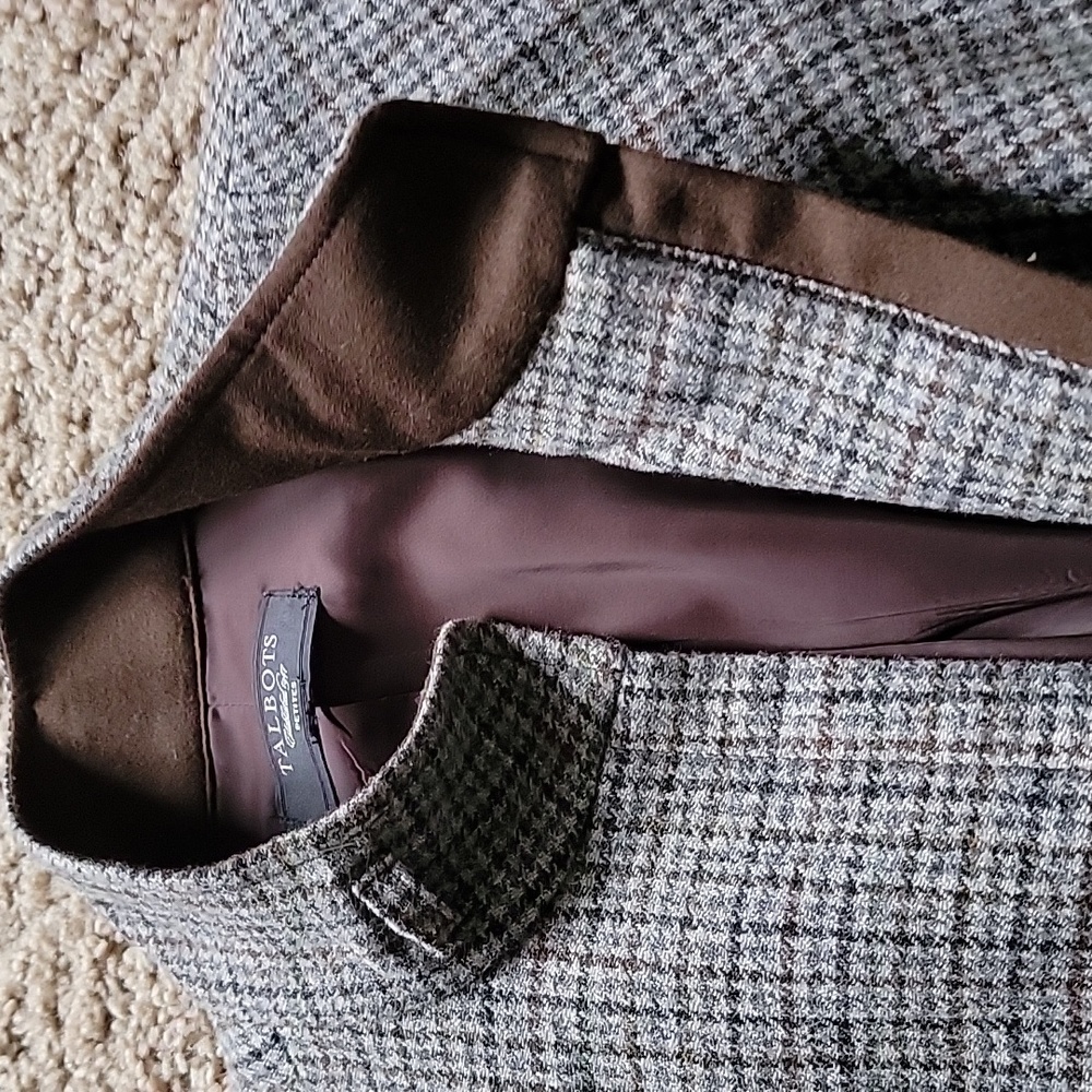 Talbots Woll Blazer Sz Small - Picture 5 of 11